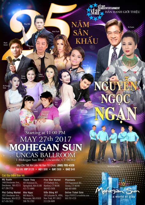 Nguyen Ngoc Ngan 25 Years On Stage - 27 MAY 2017