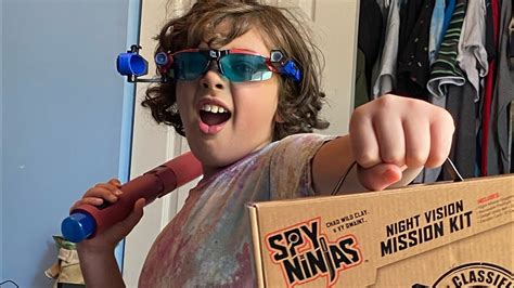 Spy Ninja Mission Kit Unboxing! - YouTube