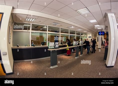 UK Bank Interior, fisheye lens Stock Photo - Alamy