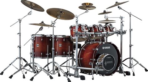 Yamaha OAK Custom Drum Set | Yamaha guitar, Drums, Drum kits