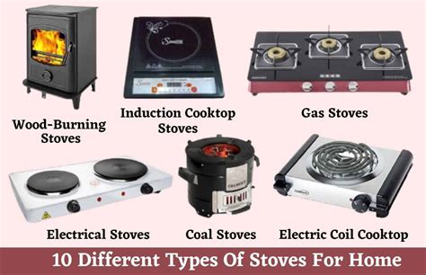 10 Types Of Stoves With Pictures