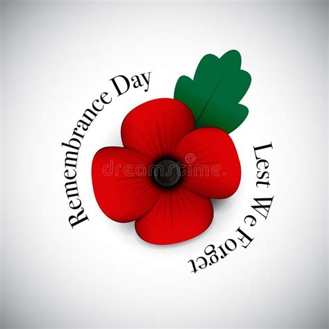 Poppy Remembrance Anzac Day World War Stock Illustrations – 1,777 Poppy ...