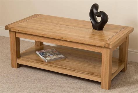 15 Collection of Solid Oak Coffee Tables