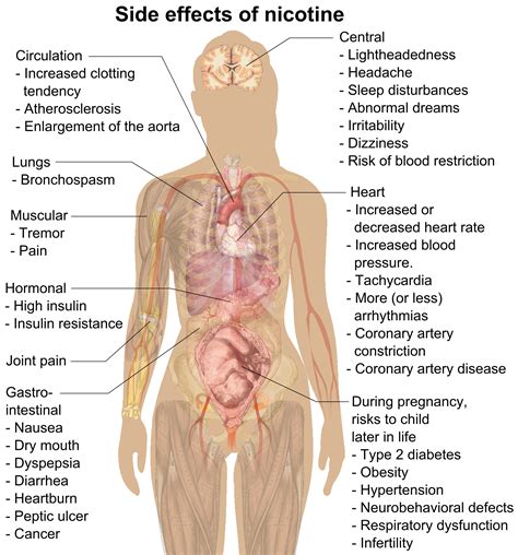 Side Effects of Nicotine on Your Health