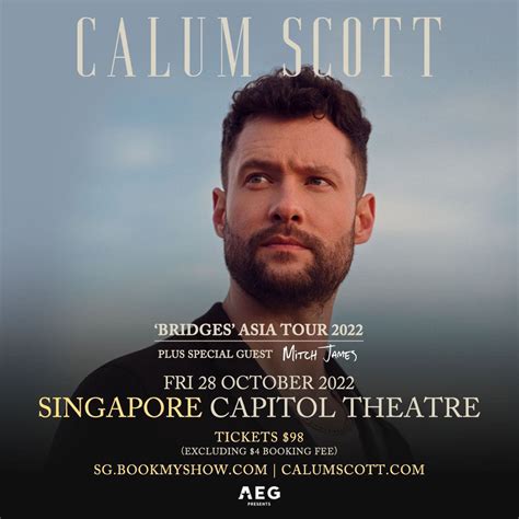 Calum Scott tickets (standing), Tickets & Vouchers, Event Tickets on ...