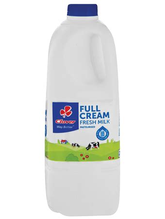 Clover Fresh Full Cream Milk - 2L | Clover Corporate