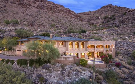 $4.5 Million Stone & Stucco Mansion In Paradise Valley, AZ | Homes of ...