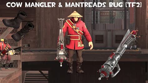 Cow Mangler & Mantreads Makes You A-Pose?! [TF2 Bug] - YouTube