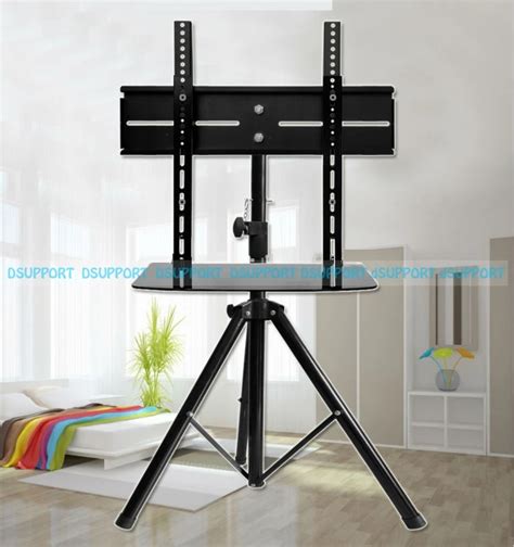 360 degree Swivel 32~55 inch TV Mount Tripod Stand with DVD Holder VESA ...