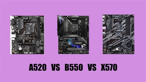 A520 vs B550 vs X570 Chipset - Difference & Common Features