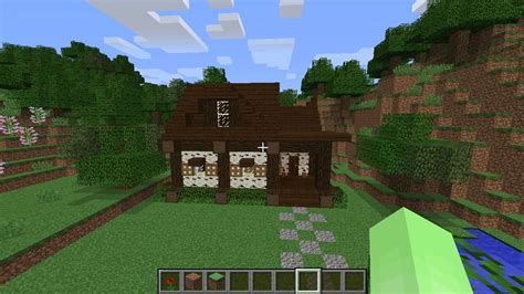 Dark oak and birch house {survival world} | Minecraft Amino