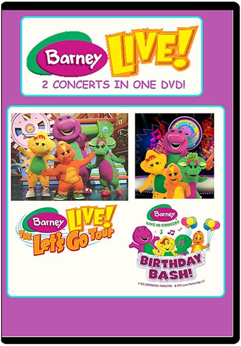 Barney Live! - 2 Concerts in One DVD! (battybarney2014's version ...