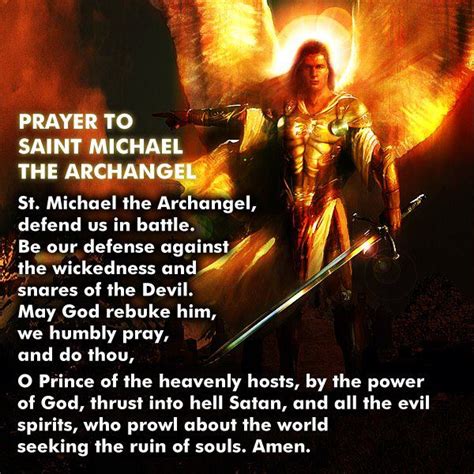 Archangel Michael Prayer For Protection In Latin