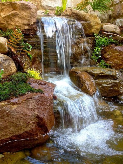 Beautiful backyard waterfall ideas (53 | Waterfalls backyard, Pond ...