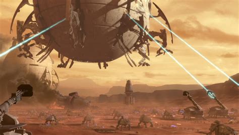 star wars - Was there a space battle above Geonosis? - Science Fiction ...