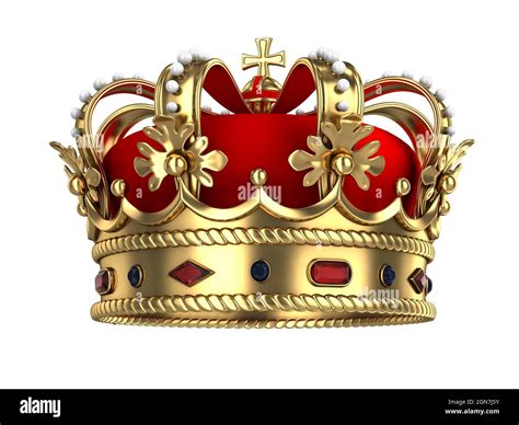 Royal Gold Crown Stock Photo - Alamy