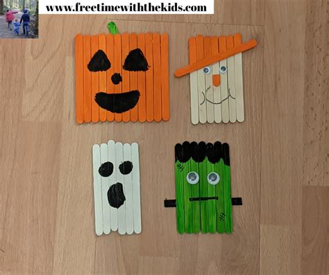 11 Easy Halloween Crafts for Kids - Free Time with the Kids