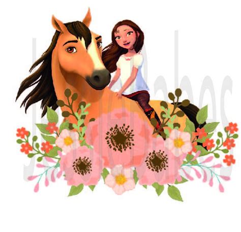 Spirit Riding Free & Lucky Sublimation File Digital Print and Cut ...