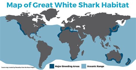 Discover The Great White Shark Habitat Map | SEEtheWILD