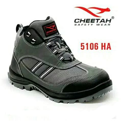 Jual SAFETY SHOES merk CHEETAH 5106HA SEPATU PRIA SEPATU KERJA SEPATU ...