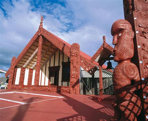 Rotorua: Maori meetinghouse | Rotorua new zealand, New zealand, Maori