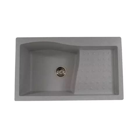 Buy Hindware Sapphire 32x19x8 inch Eros Matt Finish Quartz Single Bowl ...