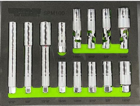 Buy VIM Tools VIM-SPM100 Spark Plug Socket Master Set - 13 Piece Online ...