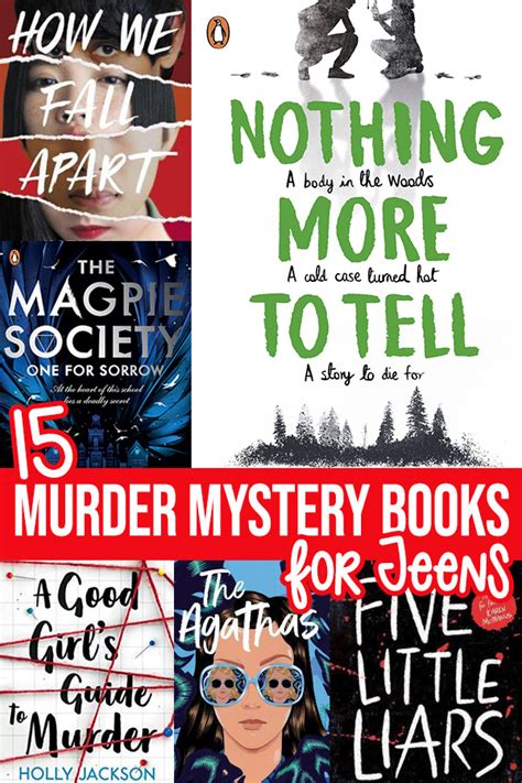 15 Page Turning Murder Mystery Books for Teens