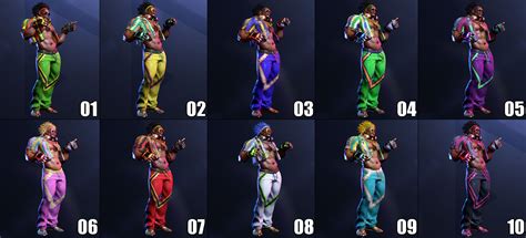 Street Fighter 6 Dee Jay costumes and colors 1 out of 3 image gallery