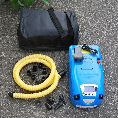 Seamax 12V Electric Air Pump for Inflatable Boat, Model 80D, Bundle ...