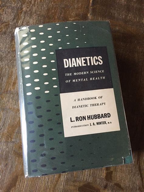 L Ron Hubbard DIANETICS 1950 FIRST EDITION w/ Rare Booklets, Flyers ...