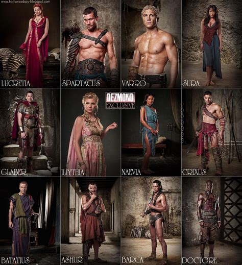 Simon Leonard: Spartacus Blood And Sand Season 1 Cast