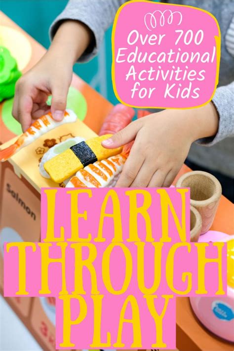 700+ Learning Activities for Kids [Hands On] All Ages | Kids Activities ...