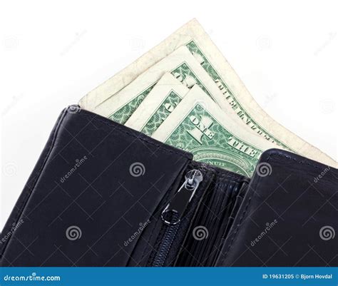 Wallet with money stock image. Image of wealth, finance - 19631205