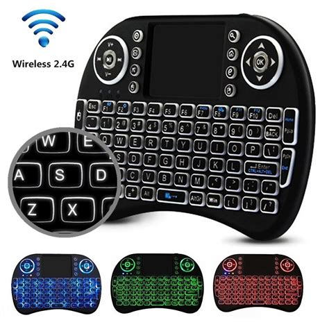 Mini 2.4GHz USB Wireless Keyboard with Touchpad Mouse for Windows PC ...