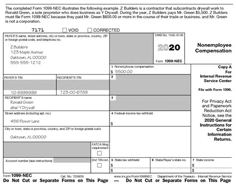 Free Printable 1099 Tax Form - Printable Forms Free Online