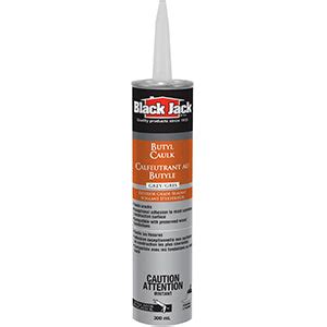 Butyl Rubber Caulk (Gray) | Black Jack Canada – Black Jack® | Canada