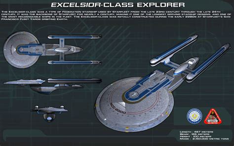 Excelsior class ortho [New] by unusualsuspex on DeviantArt | Star trek ...