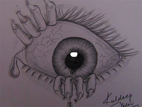 Sad Eye Drawing at GetDrawings | Free download