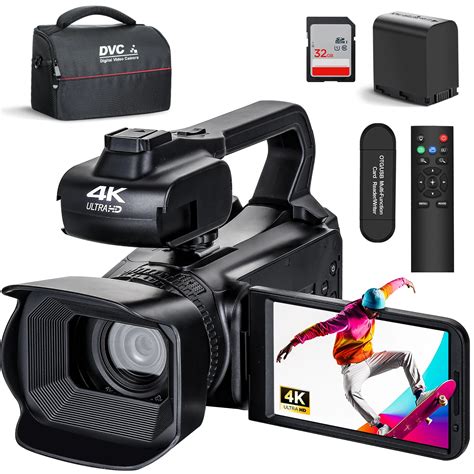 G-Anica YouTube Camcorder 4K Ultra HD camera Camcorders 64MP Streaming ...