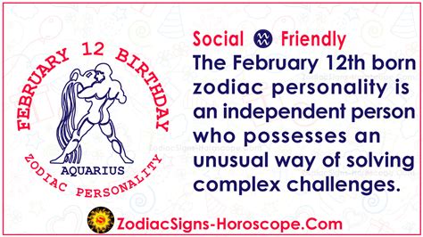 February 12 Zodiac Sign - Reverasite