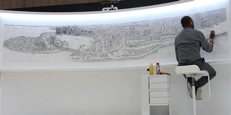 Stephen Wiltshire's City Panorama drawings - The Stephen Wiltshire Gallery