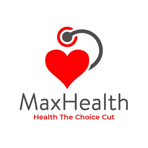 Max Health Logo Design - DesignStudio