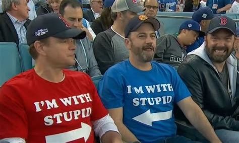 Jimmy Kimmel and Matt Damon took their long-term feud to the World Series