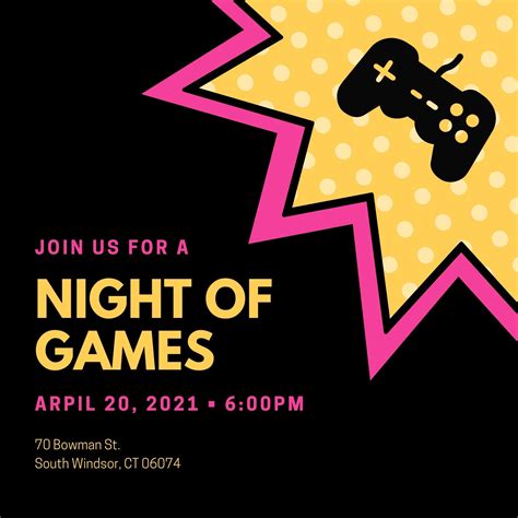 Board Game Themed Invitations