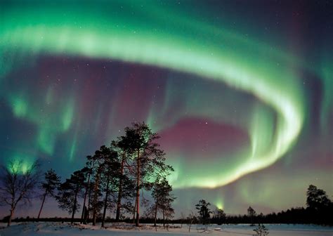 Finland Winter Northern Lights