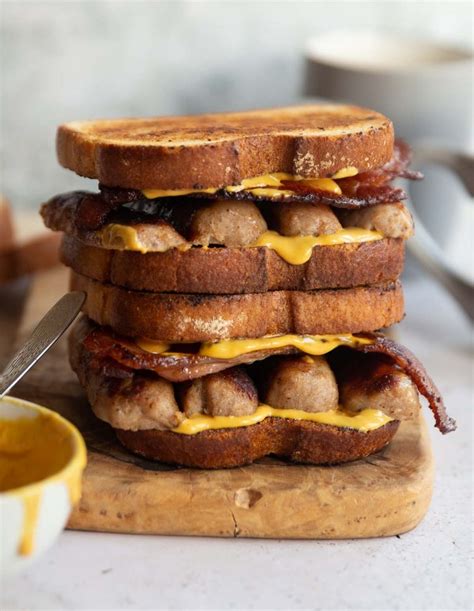 Sausage & Bacon Sandwich (+ Secret Sauce!) | Something About Sandwiches