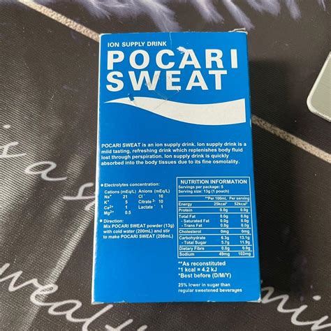 Pocari Sweat powder 5packs, Food & Drinks, Other Food & Drinks on Carousell