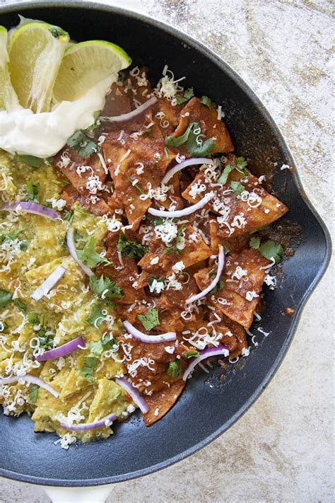 Chilaquiles (Verdes or Rojos) - The Salty Marshmallow