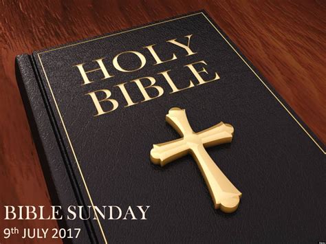 CELEBRATING BIBLE SUNDAY: GOD’S WORD IS CENTER OF OUR FAITH